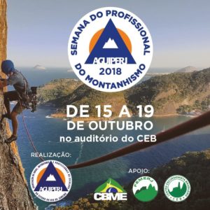 Semana do Profissional do Montanhismo AGUIPERJ 15/10 – 19/10