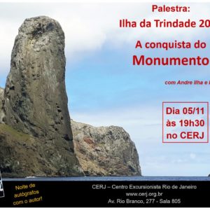 Palestra: Ilha da Trindade – A conquista do Monumento – 05/11/18