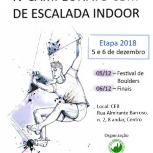 IV Campeonato CBM de Escalada Indoor – 05 e 06/12/18