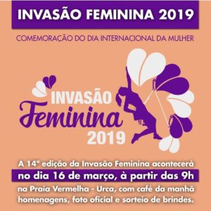 INVASÃO FEMININA 2019 – 16/03/19