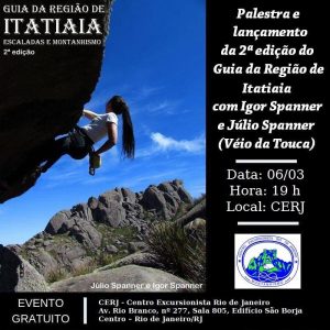 Palestra e Lançamento da 2ª edição do Guia da Região de Itatiaia – 06/03/20