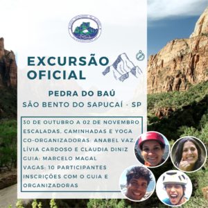 Excursão Oficial: Pedra do Baú, São Bento do Sapucaí-SP com Marcelo Magal – 30.10 a 02.11.21