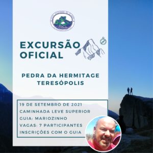 Excursão Oficial: Pedra da Hermitage com Mariozinho – 19.09.21