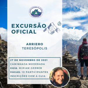 Excursão Oficial: Arriero com Miriam Gerber – 27.11.21