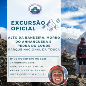 Excursão Oficial: Alto da Bandeira, Morro do Anhanguera e Pedra do Conde com Mariana Santos – 19.11.21