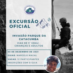 Excursão Oficial: Escalada no Parque da Catacumba com Marcelo Magal – 05.12.21