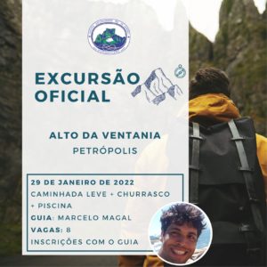 Excursão Oficial: Alto da Ventania com Marcelo Magal – 29.01.22