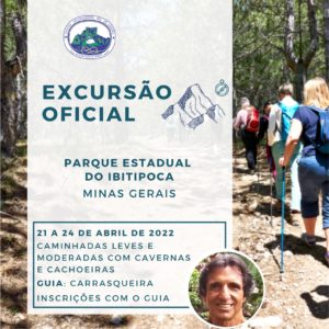 Excursão Oficial: Carnaval no Parque Estadual do Ibitipoca com Carrasqueira – 21 a 24.04.22