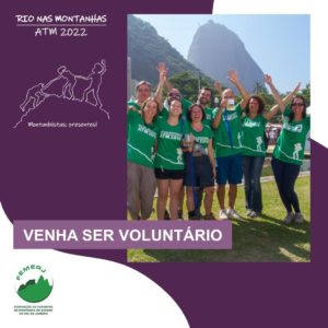 Seja um voluntário no Rio nas Montanhas!