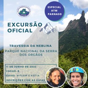 Excursão Oficial: Travessia da Neblina com Miriam e Katia – 11.06.22