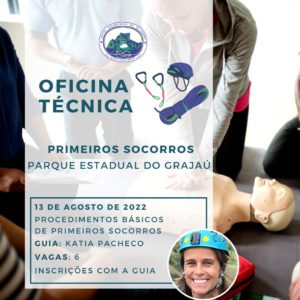 Oficina Técnica: Primeiros Socorros com Katia Pacheco – 13.08.22