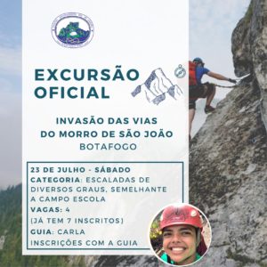 Excursão Oficial: Invasão das Vias do Morro de São João com Carla Romão – 23.07.22