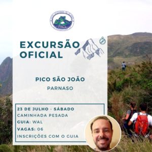 Excursão Oficial: Pico São João com Wal – 23.07.22