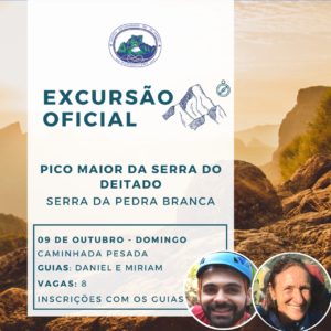 Excursão Oficial: Pico Maior da Serra do Deitado com Daniel e Miriam – 09.10.22