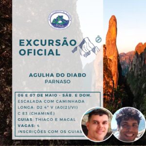 Excursão Oficial: Agulha do Diabo com Thiago e Magal – 06 e 07.05.23