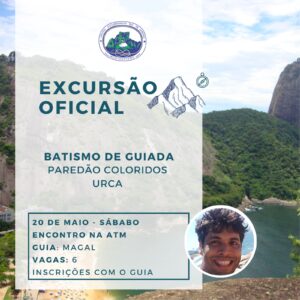 Excursão Oficial: Batismo de Guiada na Urca com Magal – 20.05.23