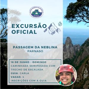 Excursão Oficial: Passagem da Neblina com Carla Romão – 18.06.23
