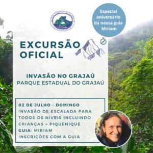 Excursão Oficial: Invasão no Grajaú com Miriam Gerber – 02.07.23