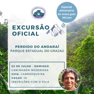 Excursão Oficial: Perdido do Andaraí com Carrasqueira – 02.07.23