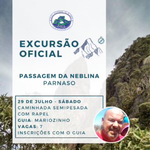 Excursão Oficial: Passagem da Neblina com Mariozinho – 29.07.23