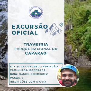 Excursão Oficial: Travessia Parque Nacional do Caparaó com Daniel Rodriguez – 12 a 15.10.23