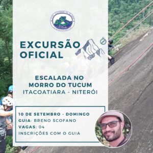 Excursão Oficial: Escalada no Morro do Tucum com Breno Scofano – 10.09.23