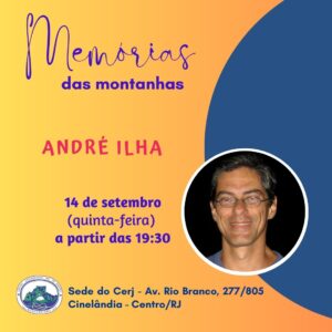 Memórias das Montanhas com André Ilha – 14.09.23