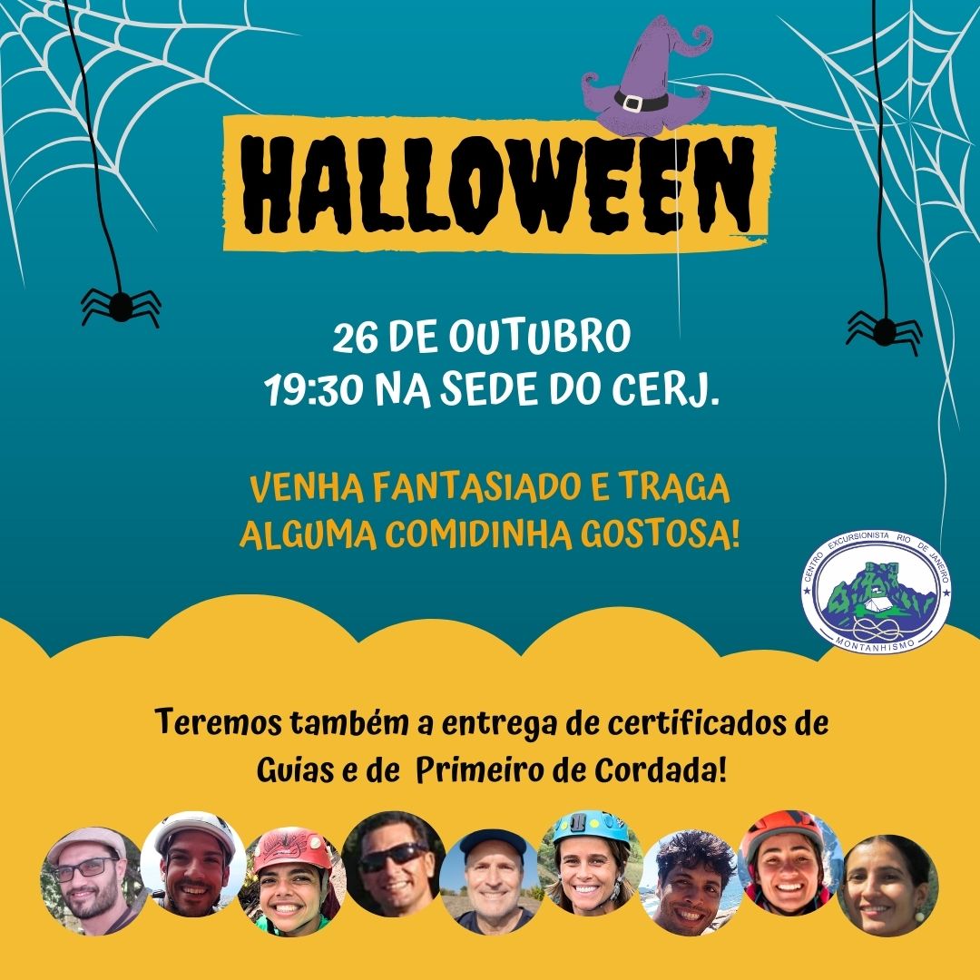 Festa de Halloween e entrega de certificados - 26.10.23 - CERJ