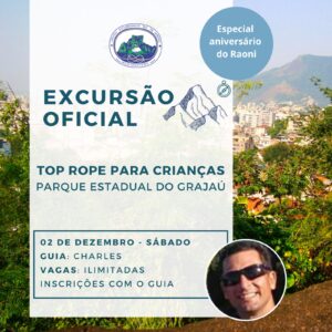 Excursão Oficial: Top Rope para crianças no Parque Grajaú com Charles – 02.12.23