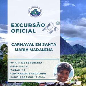 Excursão Oficial: Carnaval em Santa Maria Madalena com Magal – 09 a 14.02.24