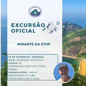 Excursão Oficial: Mirante da Stop com Henrique Menescal – 18.02.24