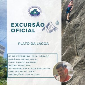 Excursão Oficial:  Platô da Lagoa com Thiago – 03.02.24