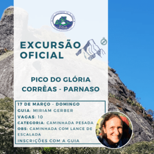 Excursão Oficial: Pico do Gloria com Miriam Gerber – 17.03.24