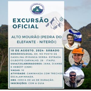 Excursão Oficial: Alto Mourão com Jana Menezes- 10.08.24