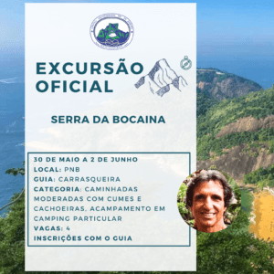 Excursão Oficial: Serra da Bocaina com Carrasqueira – 30.05 a 02.06.24