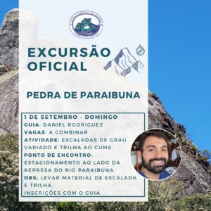 Excursão Oficial: Pedra de Paraibuna com Daniel Rodriguez – 01.09.24