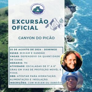 Excursão Oficial: Canyon do Picão com Miriam e Xandão – 25.08.24