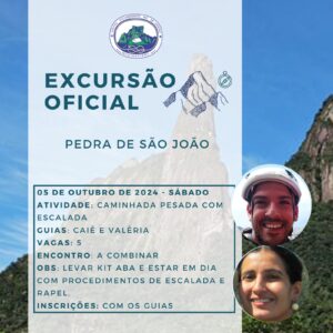 Excursão Oficial: Pedra de São João com Caiê e Valéria – 05.10.24