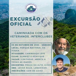 Excursão Oficial: Caminhada com os veteranos com Schmidt e Henrique – 05.10.24