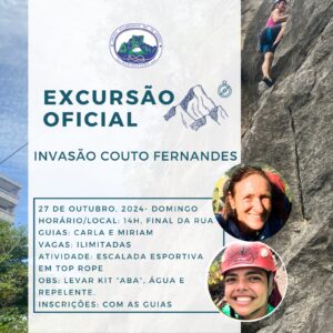 Excursão Oficial: Invasão na Couto Fernandes – 27.10.24