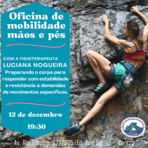 Oficina de Mobilidade para Escalada: Mãos e Pés – 12.12.24